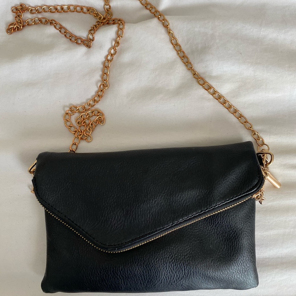 Black crossbody bag